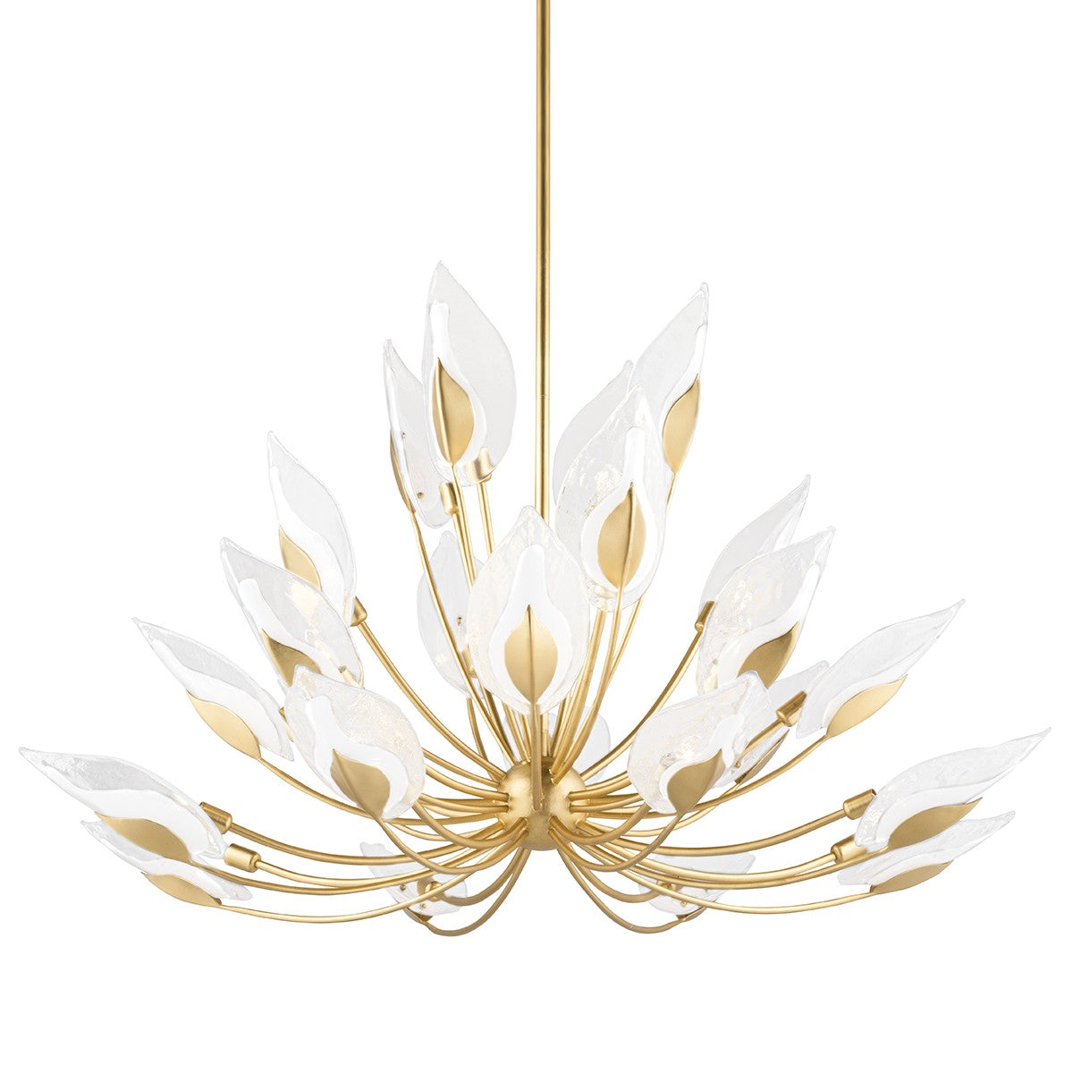 Hudson Valley - 4856-GL - 28 Light Chandelier - Blossom - Gold Leaf