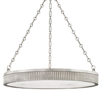 Hudson Valley - 532-AN - Eight Light Pendant - Lynden - Antique Nickel