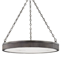 Hudson Valley - 532-DB - Eight Light Pendant - Lynden - Distressed Bronze