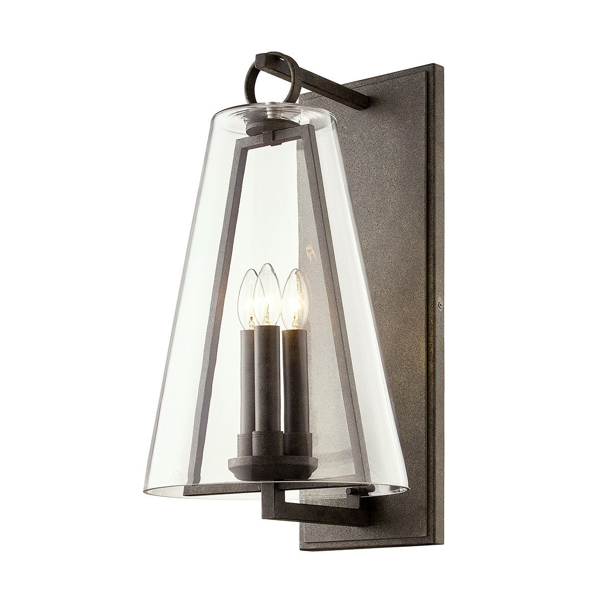 Troy Lighting - B7403-FRN - Three Light Wall Sconce - Adamson - French Iron