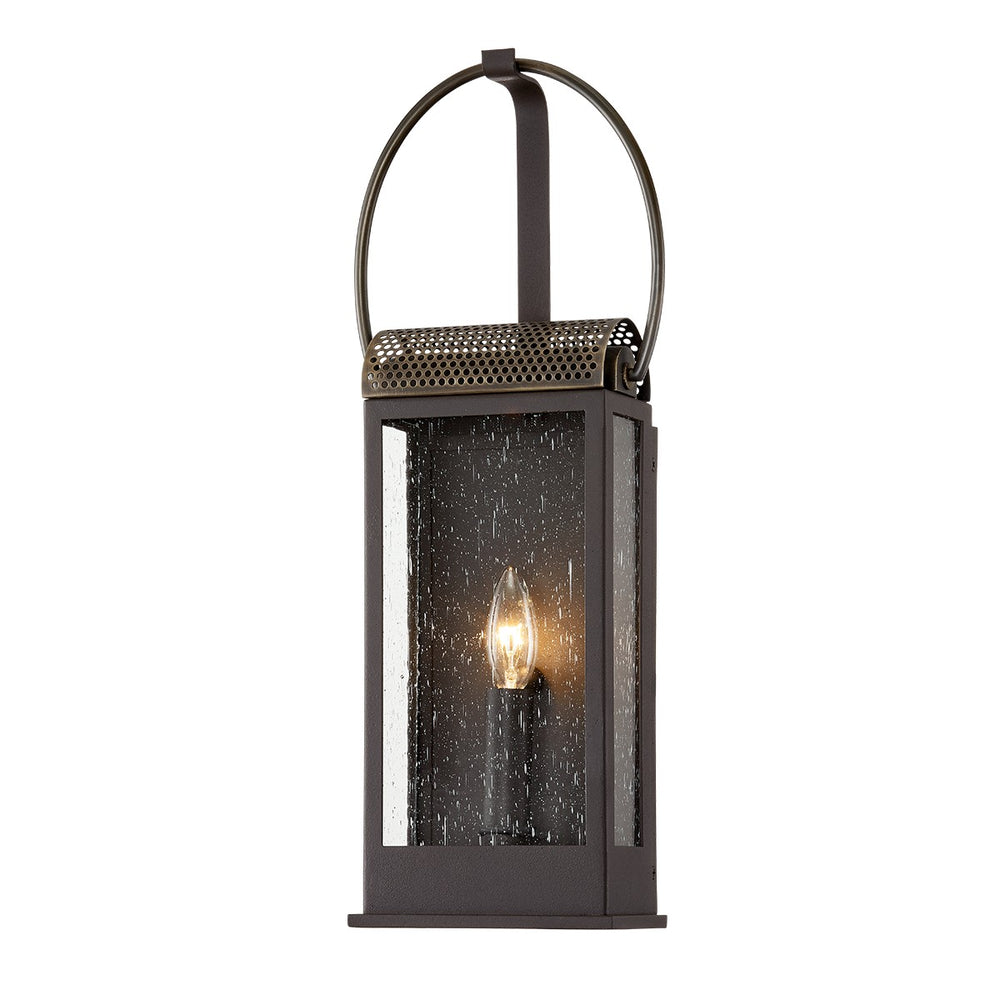 Troy Lighting - B7421-HZ/BR - One Light Wall Sconce - Holmes - Bronze And Brass