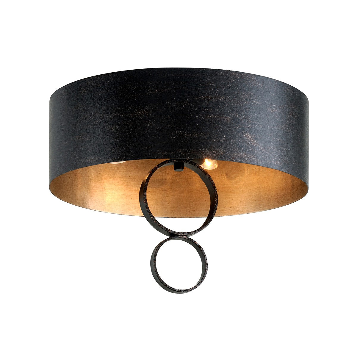 Troy Lighting - C7230 - Four Light Semi-Flush Mount - Rivington - Charred Copper