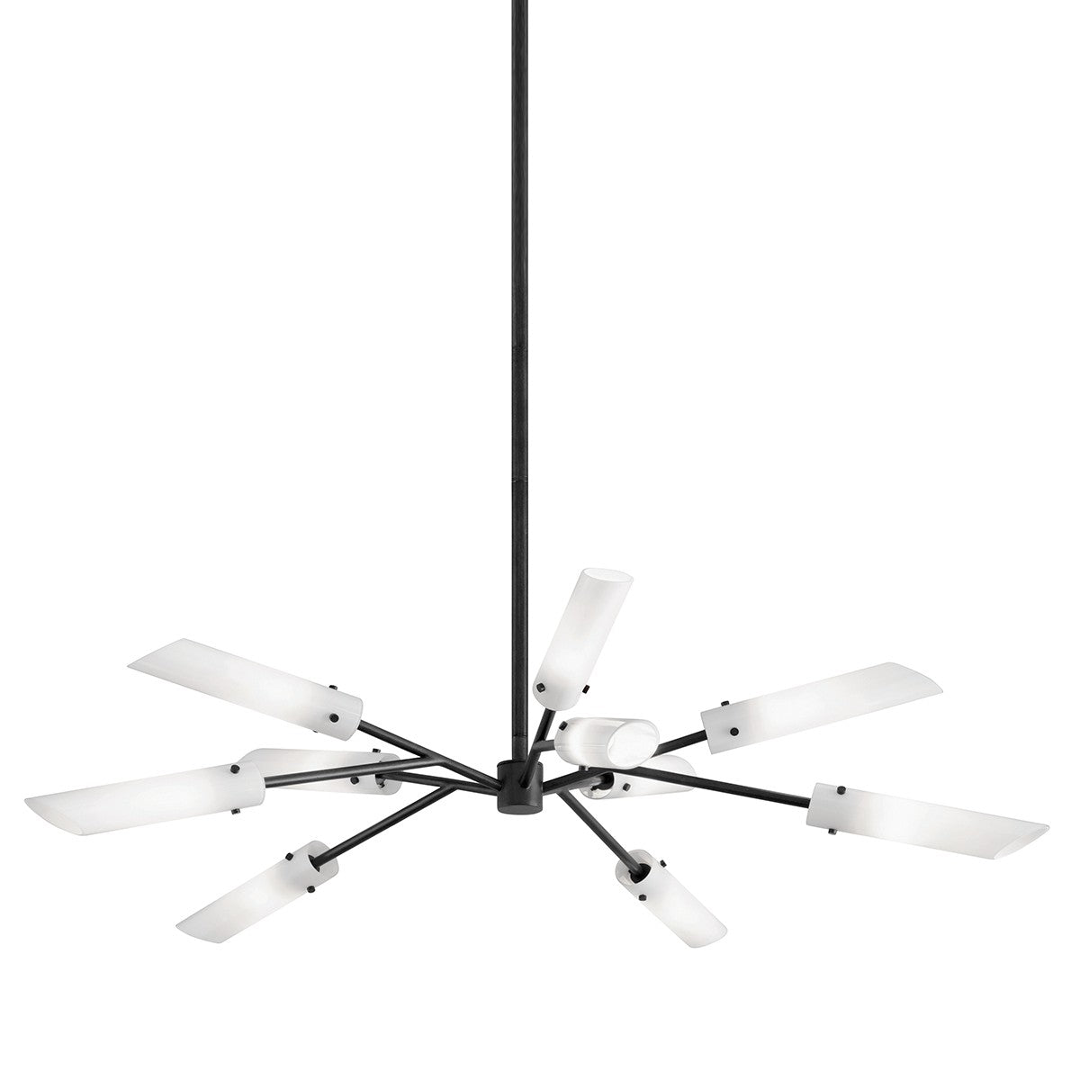 Troy Lighting - F7227-SFB - Ten Light Chandelier - High Line - Soft Off Black