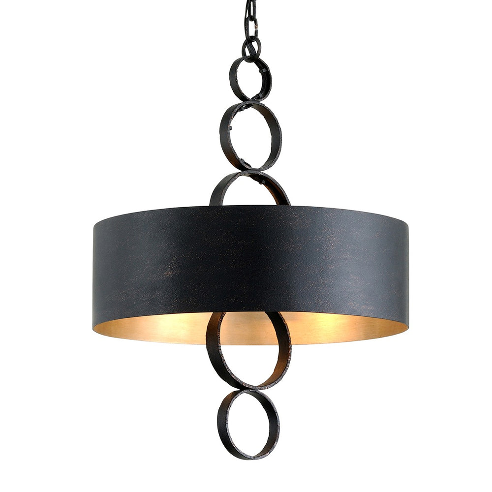 Troy Lighting - F7234 - Four Light Chandelier - Rivington - Charred Copper