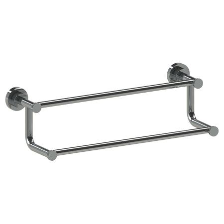 Wall Mounted Double Towel Bar, 18"