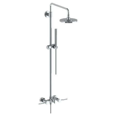 Wall Mounted Exposed Shower With Hand Shower