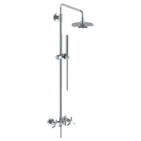 Wall Mounted Exposed Shower With Hand Shower