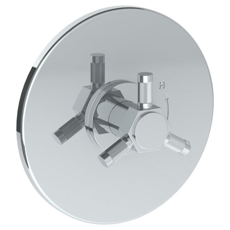 Wall Mounted Pressure Balance Shower Trim, 7" Dia.