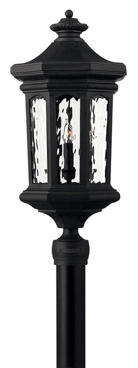 Hinkley - 1601MB-LV - LED Post Top or Pier Mount Lantern - Raley - Museum Black