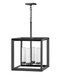 Hinkley - 29304BGR-LV - LED Outdoor Lantern - Rhodes - Brushed Graphite