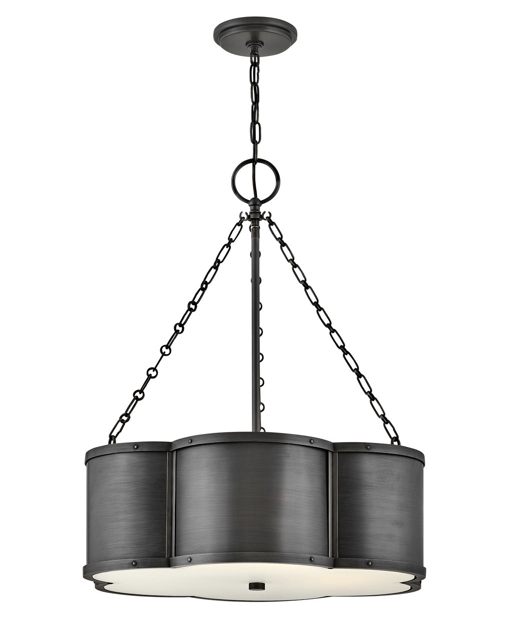 Hinkley - 4446BLB - LED Pendant - Chance - Blackened Brass