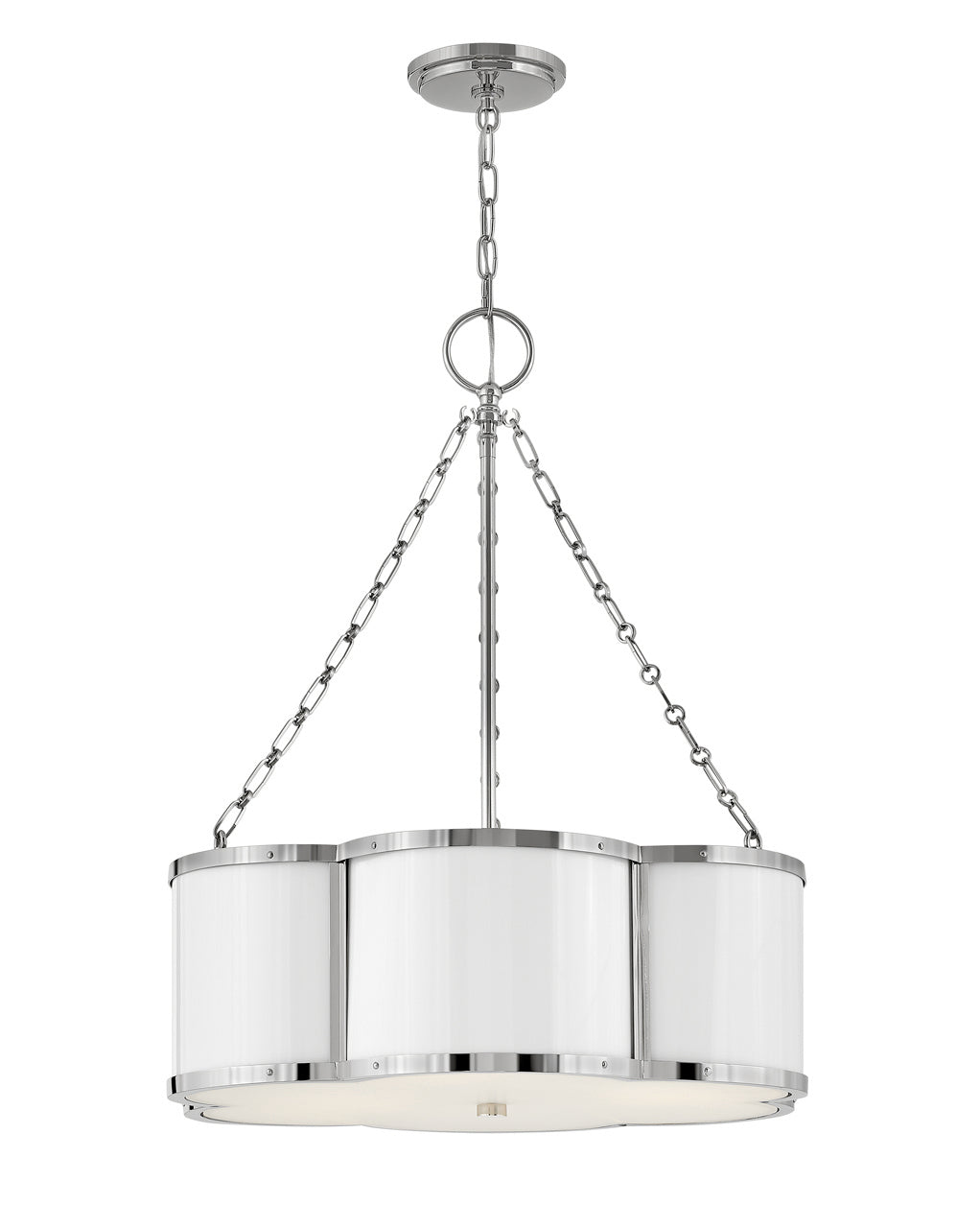 Hinkley - 4446PN - LED Pendant - Chance - Polished Nickel