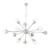 Mitzi - H375812-PN - LED Chandelier - Ariana - Polished Nickel