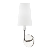 Mitzi - H521101-PN - One Light Wall Sconce - Janice - Polished Nickel