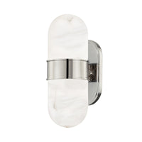 Hudson Valley - 6902-PN - Two Light Wall Sconce - Beckler - Polished Nickel