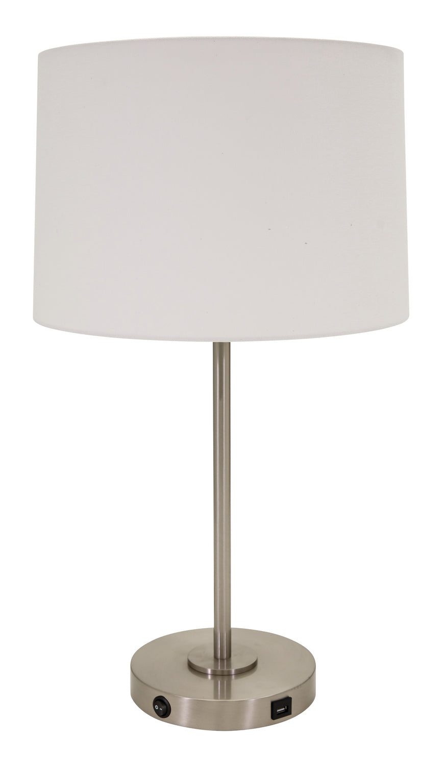 House of Troy - BR150-SN - One Light Table Lamp - Brandon - Satin Nickel