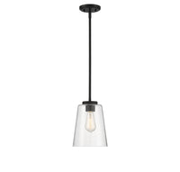 Savoy House - 7-1027-1-89 - One Light Mini-Pendant - Calhoun - Matte Black