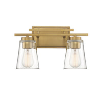 Savoy House - 8-1020-2-322 - Two Light Bath Bar - Calhoun - Warm Brass