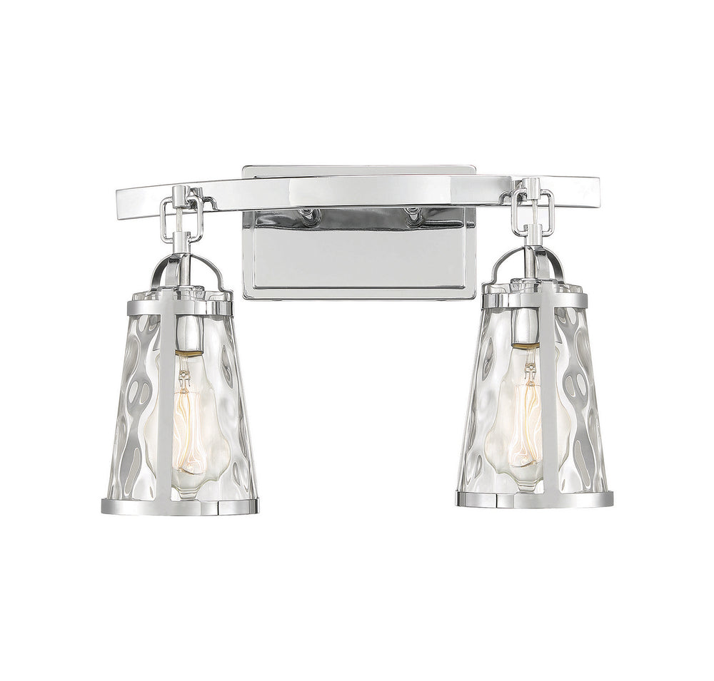 Savoy House - 8-560-2-11 - Two Light Bath Bar - Albany - Polished Chrome