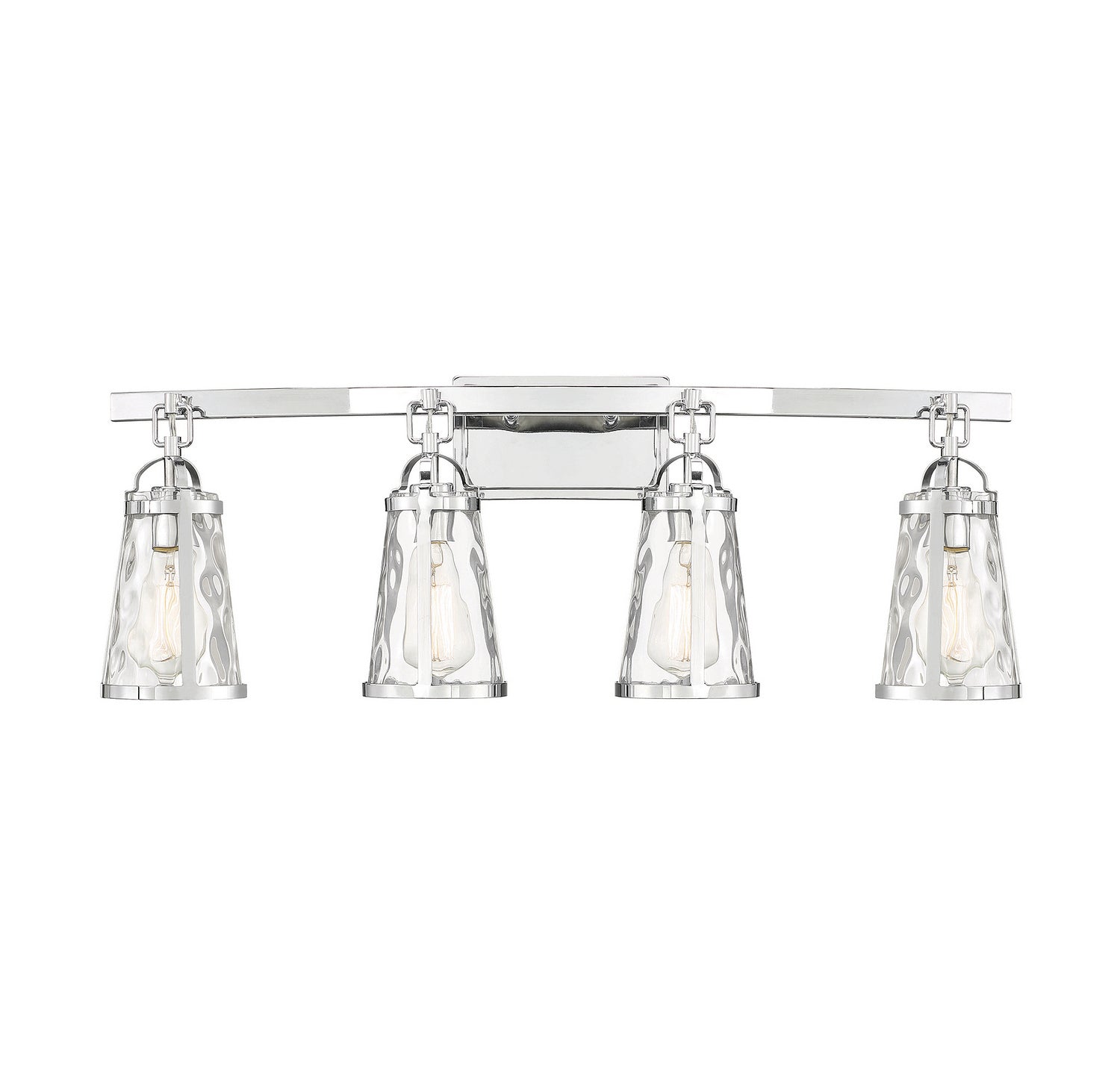 Savoy House - 8-560-4-11 - Four Light Bath Bar - Albany - Polished Chrome