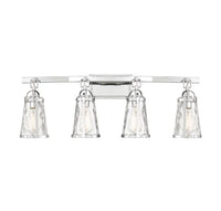 Savoy House - 8-560-4-11 - Four Light Bath Bar - Albany - Polished Chrome