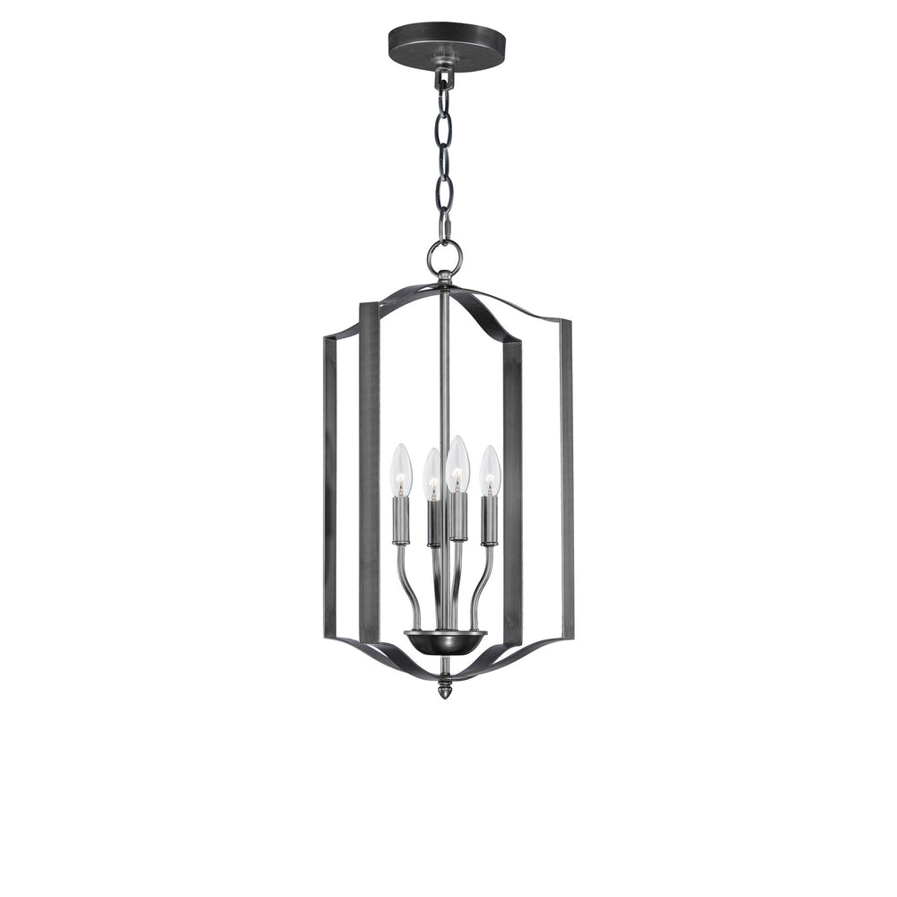 Maxim - 10036BK - Four Light Chandelier - Provident - Black