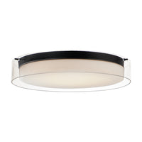 Maxim - 12286CLSWBK - LED Flush Mount - Duo - Black