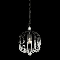 Varaluz - 343P01MB - One Light Pendant - Voliere - Matte Black