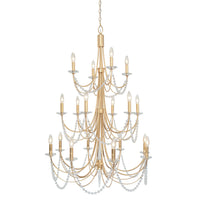 Varaluz - 350C18FG - 18 Light Chandelier - Brentwood - French Gold