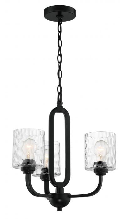 Craftmade - 54223 - Collins Three Light Chandelier in Mulltiple Finishes - Collins