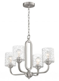 Craftmade - 54224 - Collins Four Light Chandelier in Mulltiple Finishes - Collins