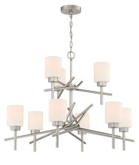 Craftmade - 54629 - Cadence Nine Light Chandelier in Mulltiple Finishes - Cadence