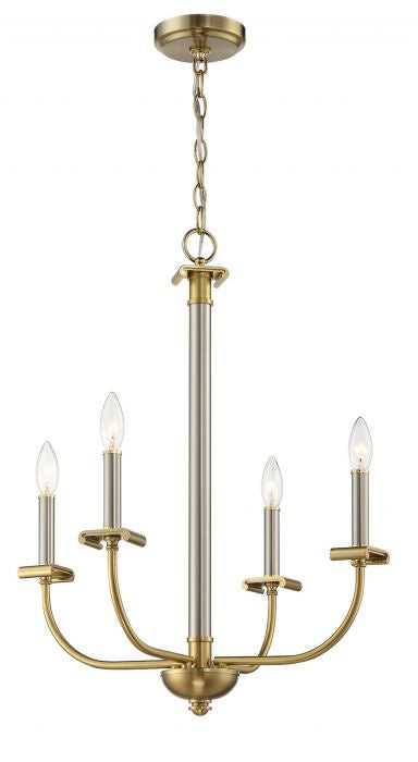 Craftmade - 54824 - Stanza Four Light Chandelier in Mulltiple Finishes - Stanza