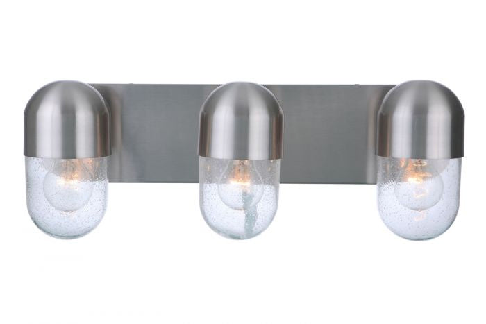 Craftmade - 55003 - Pill Three Light Vanity in Mulltiple Finishes - Pill