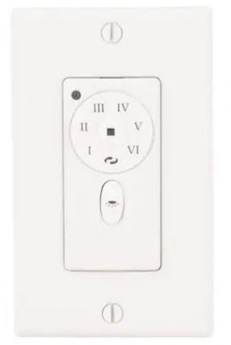 Craftmade - CM-6SDC - DC 6 Speed Fan Control Wall Control in White Finish - DC 6 Speed Fan Control