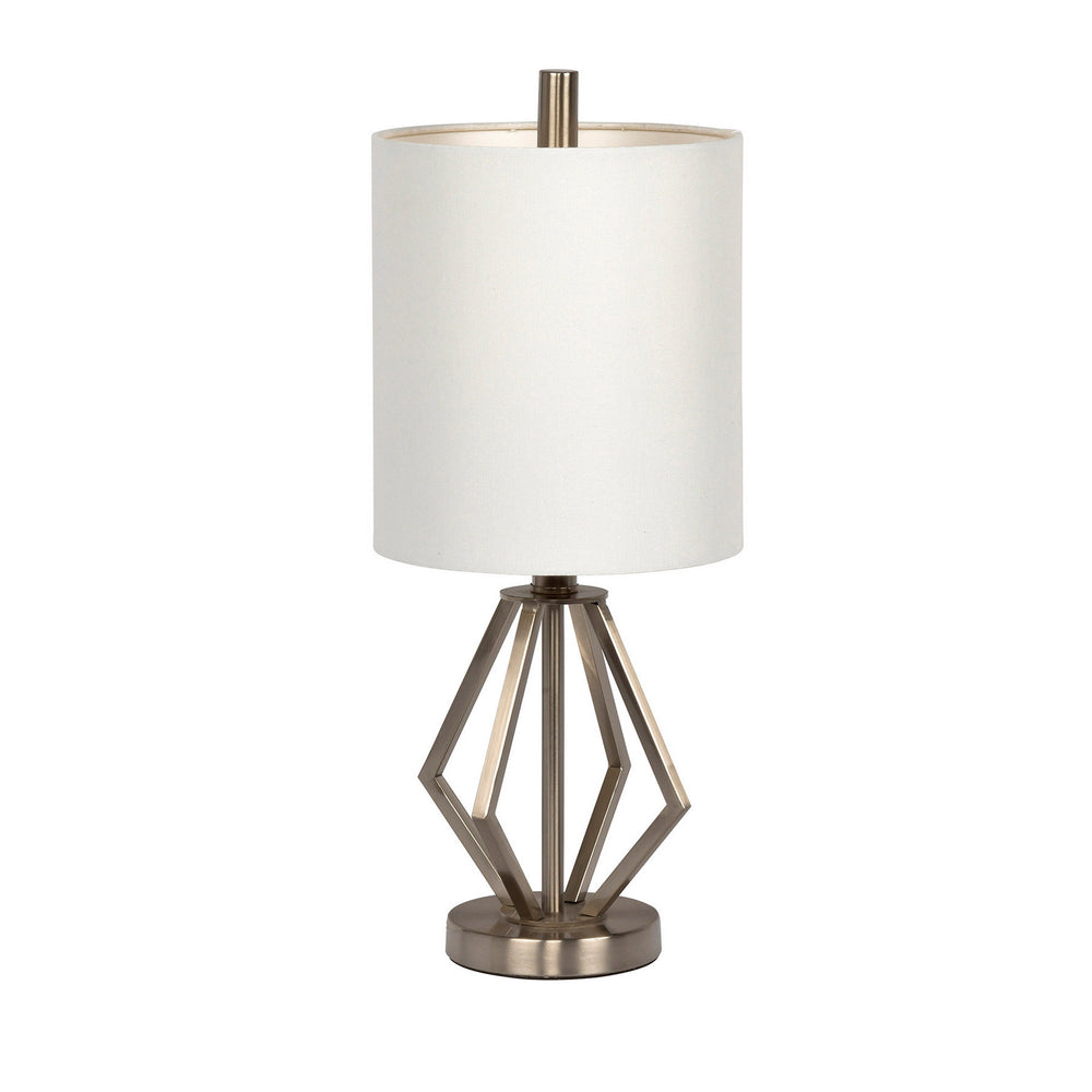 Craftmade - 86233 - Table Lamp One Light Table Lamp in Brushed Polished Nickel Finish - Table Lamp