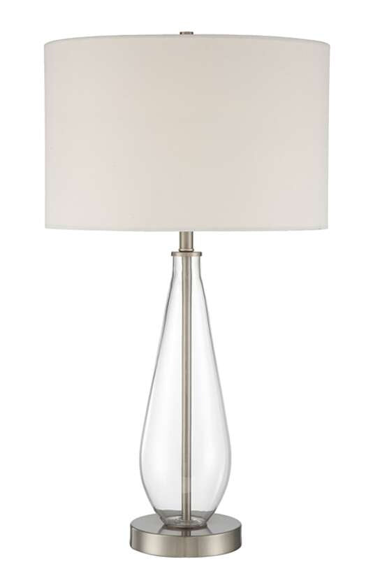 Craftmade - 86243 - Table Lamp One Light Table Lamp in Brushed Polished Nickel Finish - Table Lamp