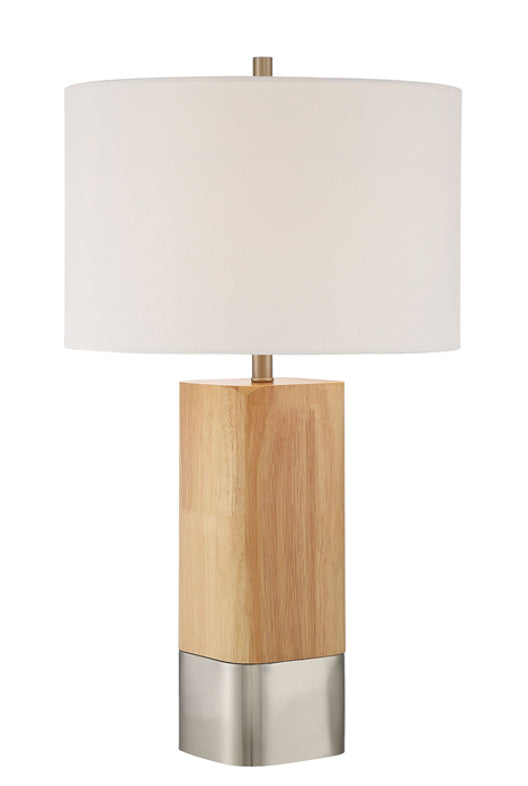 Craftmade - 86246 - Table Lamp One Light Table Lamp in Brushed Polished Nickel Finish - Table Lamp