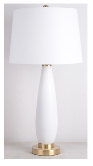 Craftmade - 86249 - Table Lamp One Light Table Lamp in Satin Brass Finish - Table Lamp