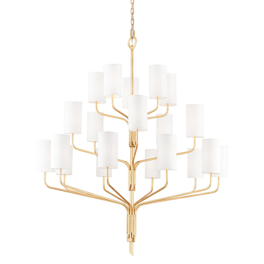 Troy Lighting - F61620-GL - 20 Light Chandelier - Juniper - Gold Leaf