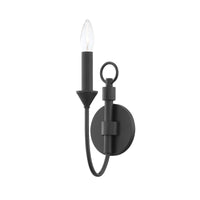 Troy Lighting - B1001-FOR - One Light Wall Sconce - Cate - Forged Iron