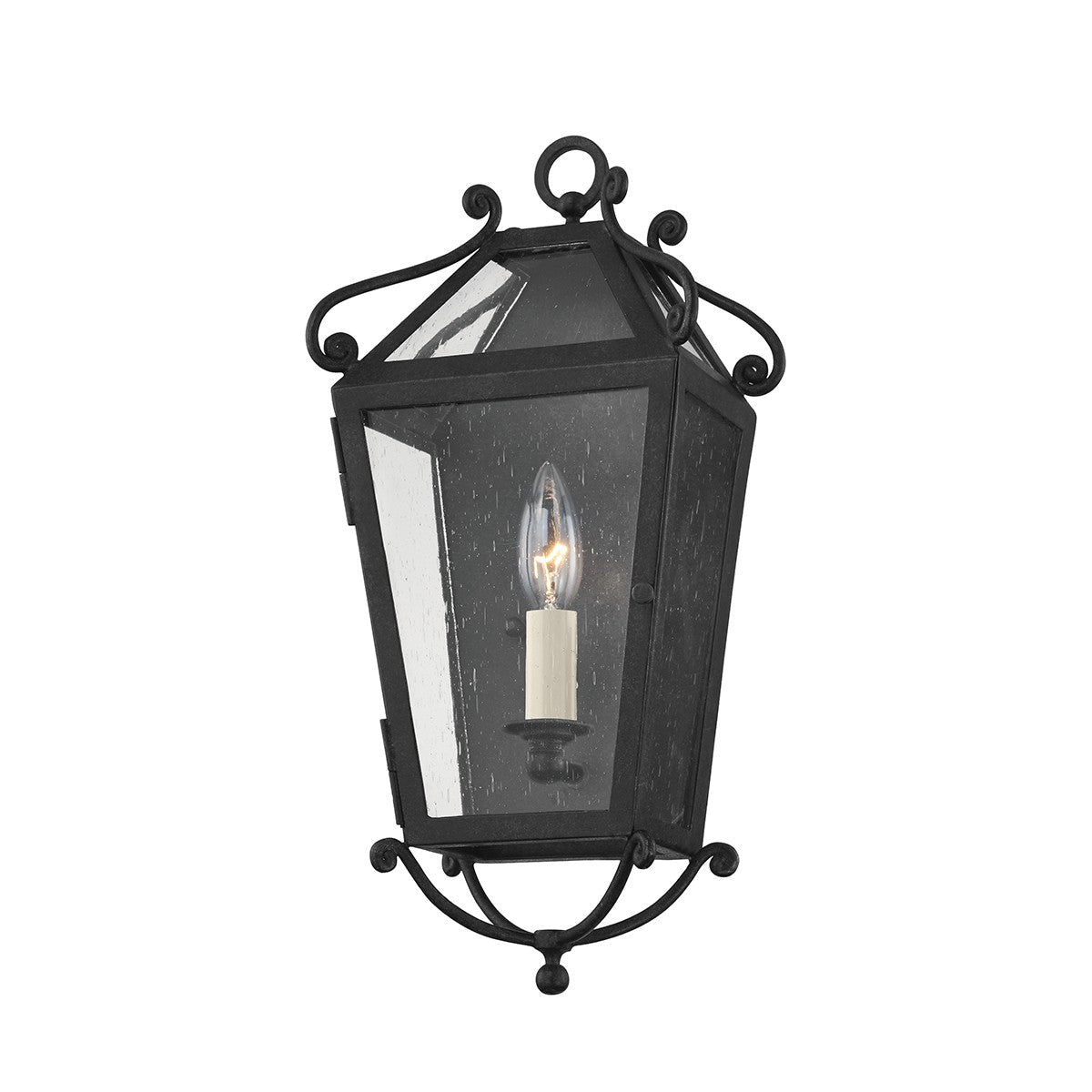 Troy Lighting - B4121-FRN - One Light Wall Sconce - Santa Barbara County - French Iron