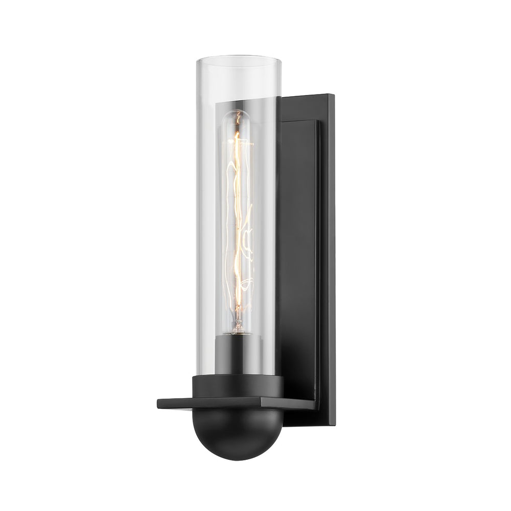 Troy Lighting - B7791-SBK - One Light Wall Sconce - Kai - Satin Black