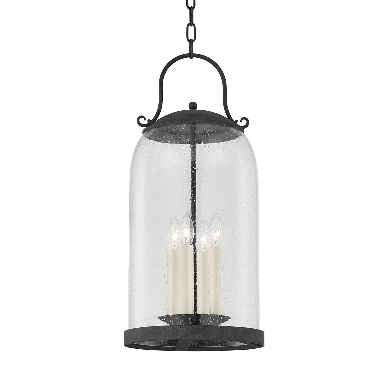 Troy Lighting - F5186-FRN - Four Light Pendant - Napa County - French Iron