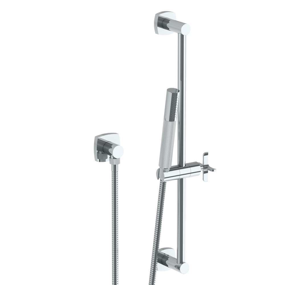 Positioning Bar Shower Kit With Slim Hand Shower And 69" Hose