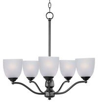 Maxim - 10065FTBK - Five Light Chandelier - Stefan - Black