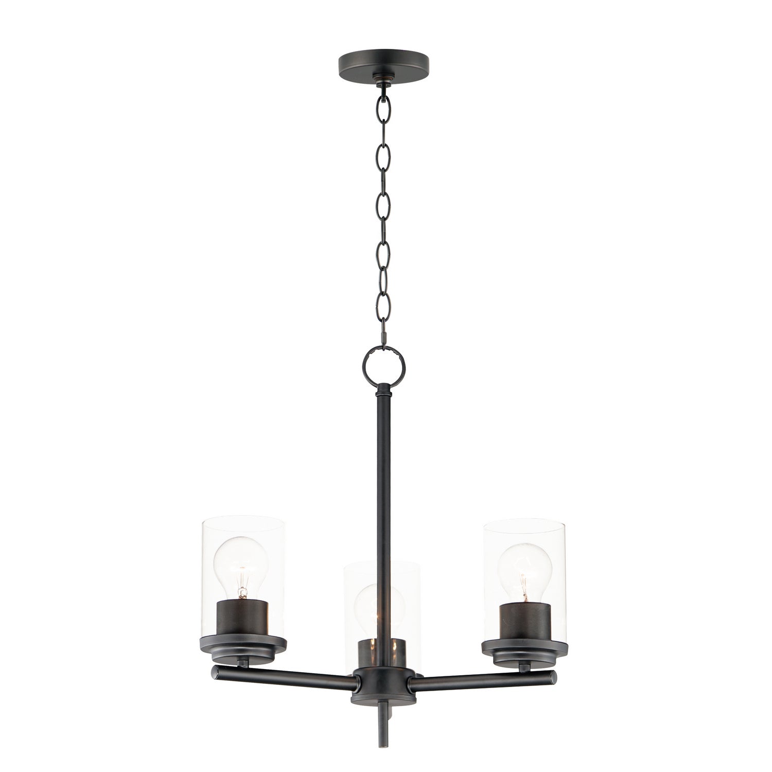 Corona Three Light Chandelier in Multiple Finishes - Maison&Co.