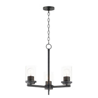 Corona Three Light Chandelier in Multiple Finishes - Maison&Co.