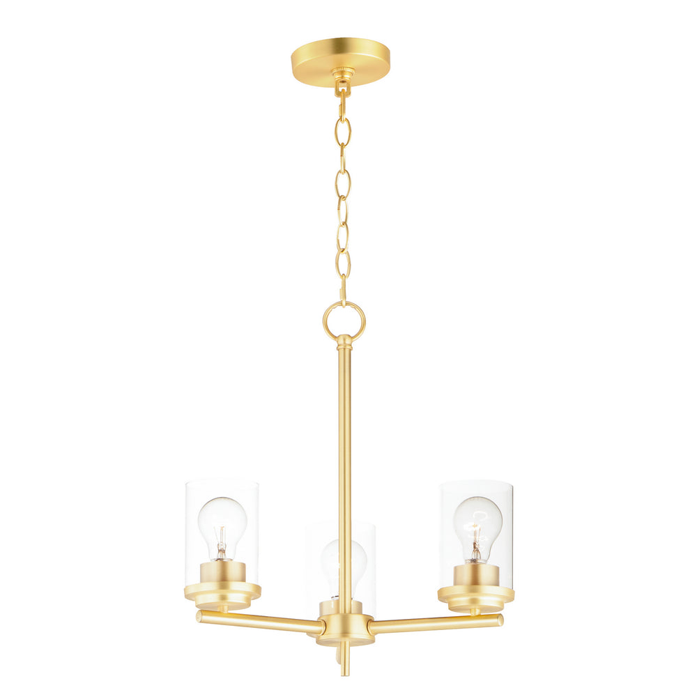 Corona Three Light Chandelier in Multiple Finishes - Maison&Co.