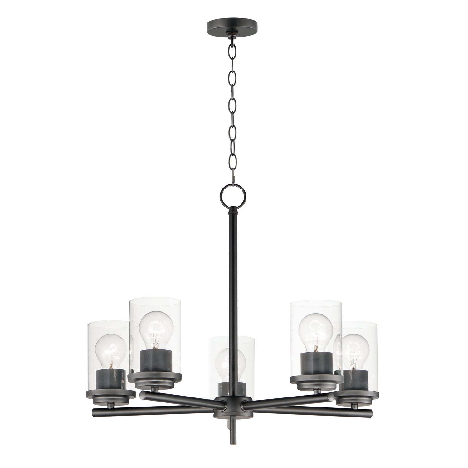 Corona Five Light Chandelier in Multiple Finishes - Maison&Co.